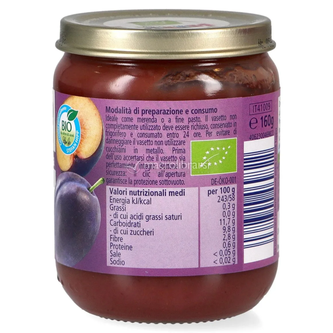 Tesori di frutta – pera e prugna 160g – hipp