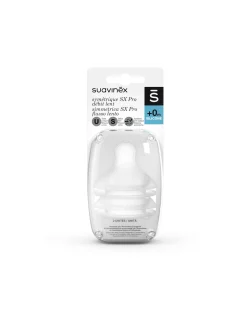 Tettarella silicone sx pro flusso lento (s) 2pz
