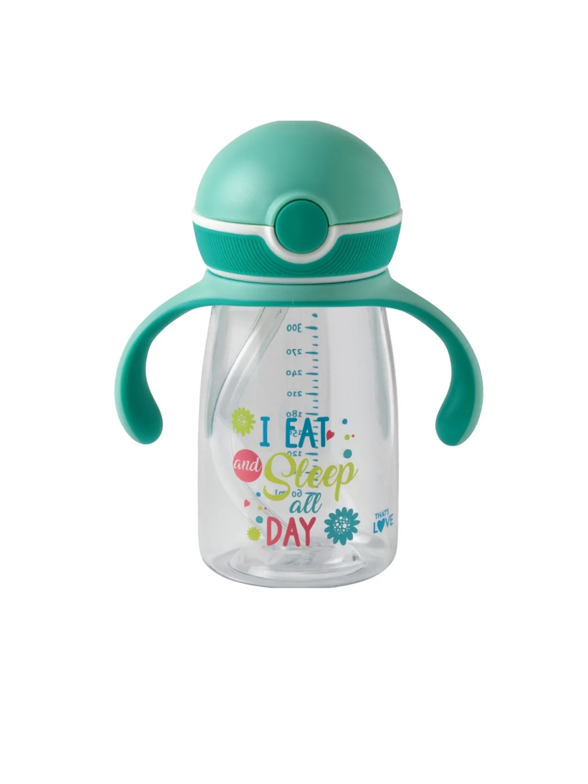 That’s love tazza con cannuccia 12m+ 360ml