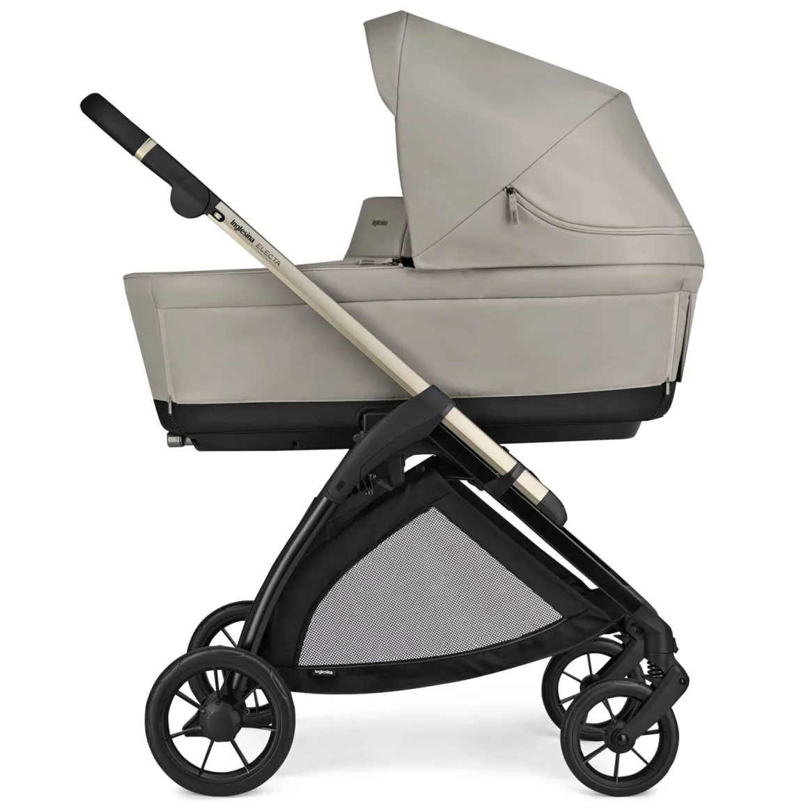 Trio system4 electa darwin recline – battery beige + telaio iridio black – inglesina