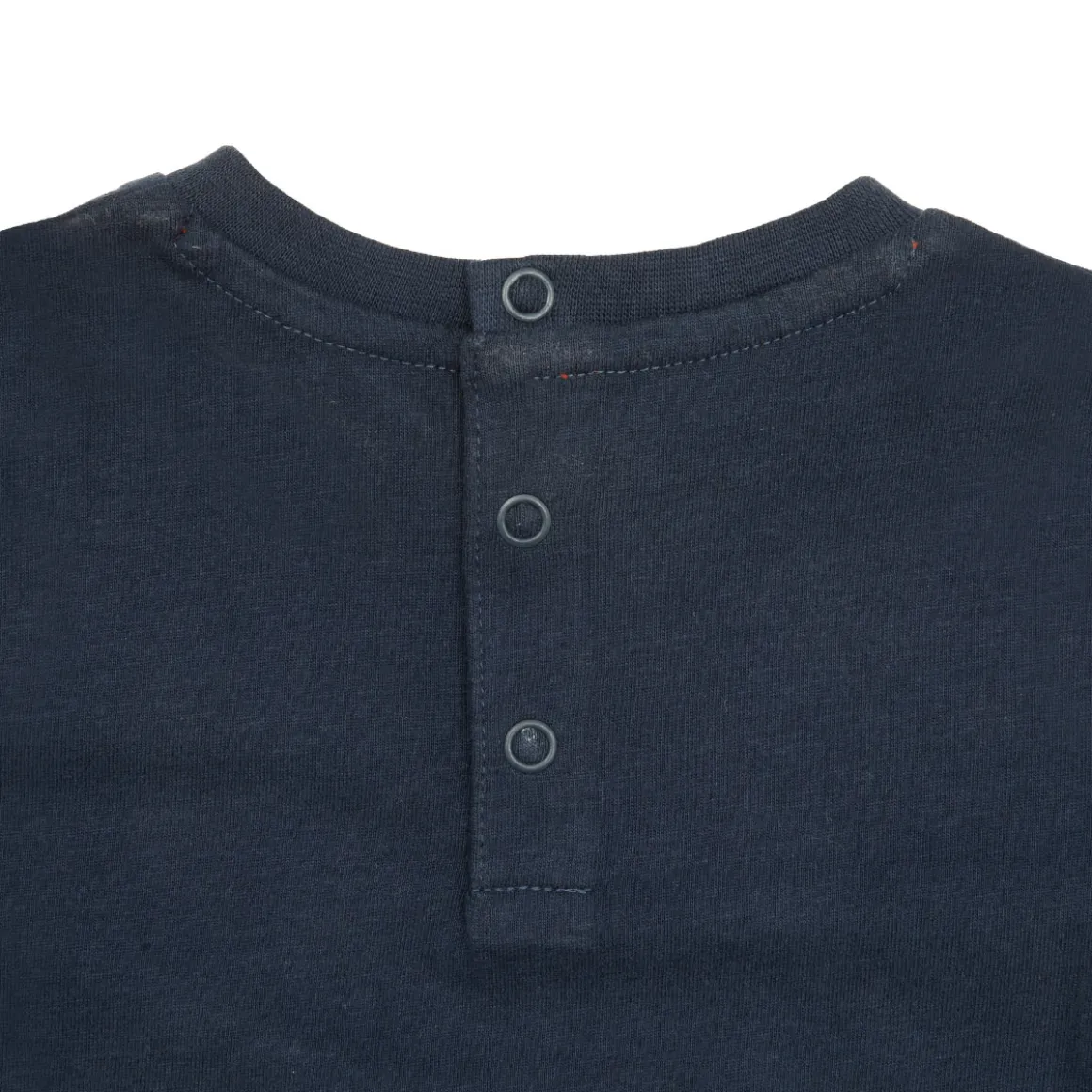 T-shirt jersey manica lunga bimbo blue stampata