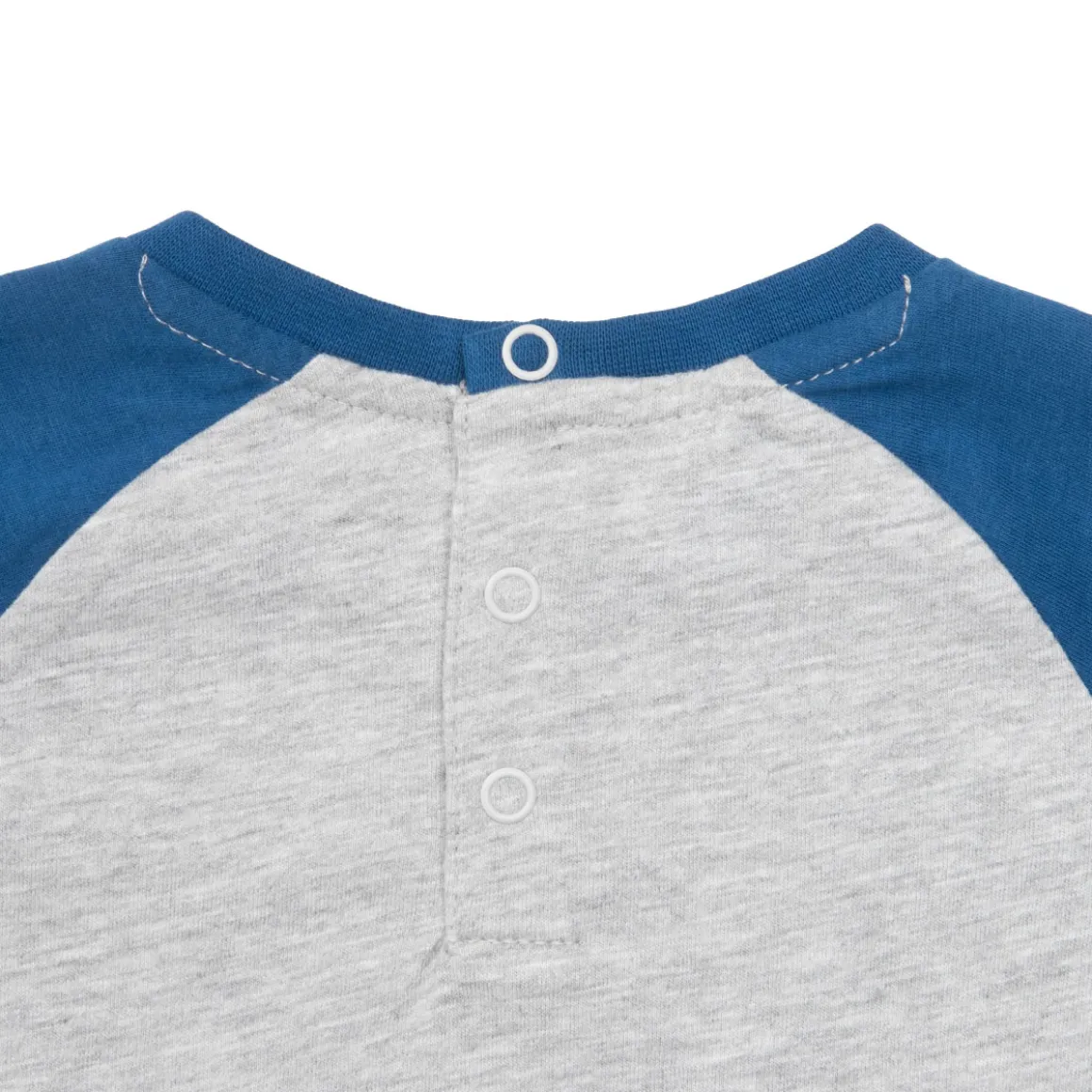 T-shirt jersey raglan bimbo bicolor stampata