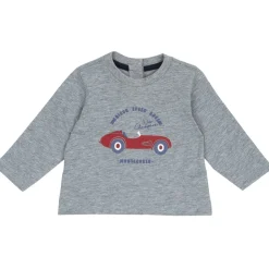 T.shirt ml grigia con macchina – chicco