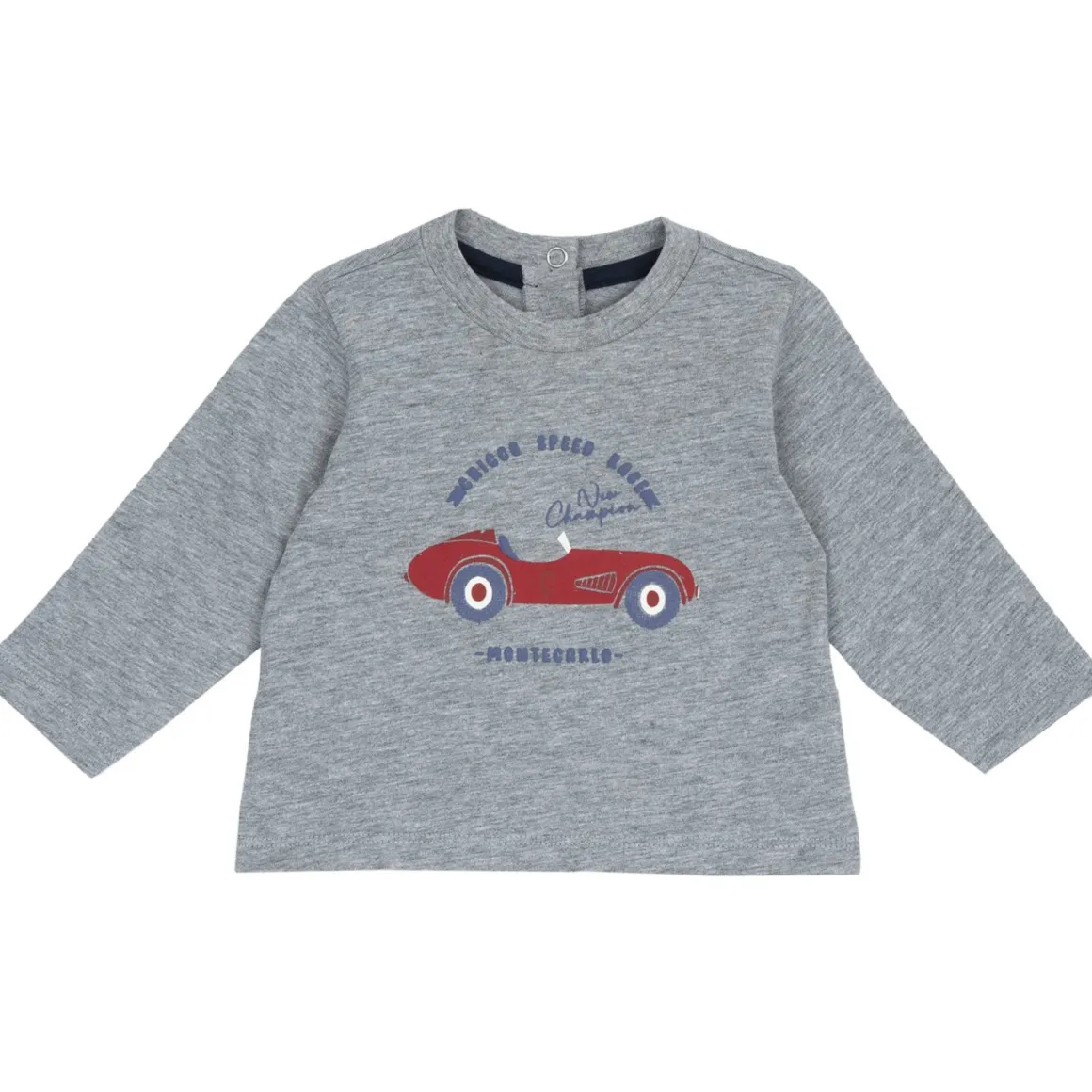 T.shirt ml grigia con macchina – chicco