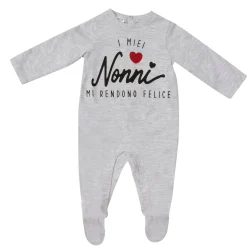 Tutina unisex grigia semplice