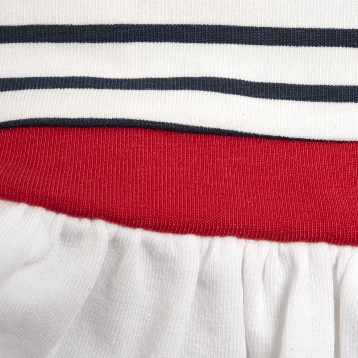Vestito a maniche corte elegante, in cotone