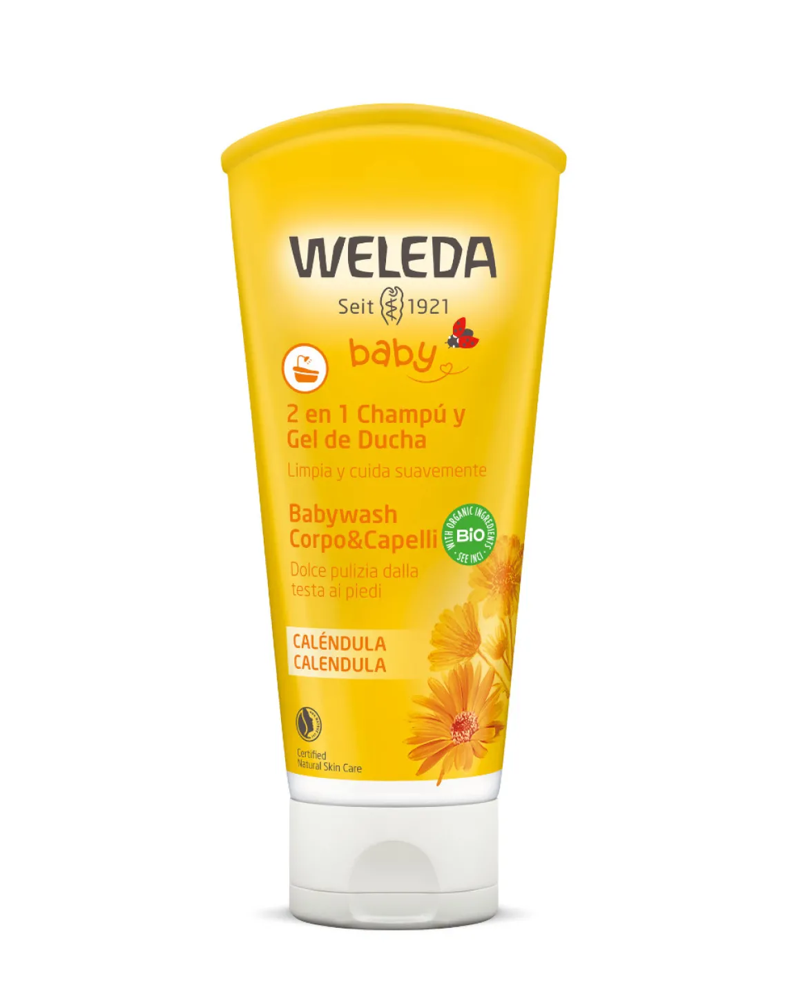 Weleda – baby babywash corpo&capelli calendula